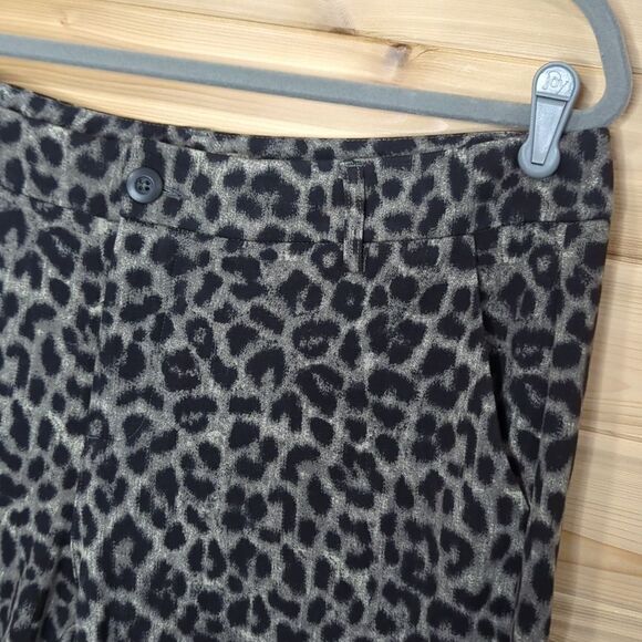 CAbi Pants Womens 14 Gray #3393 Jungle Trouser Ponte Ankle Pant - Picture 2 of 11